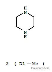 Molecular Structure of 25155-35-5 (dimethylpiperazine)