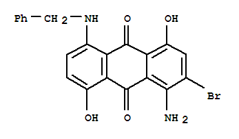 9,10-Anthracenedione,1-amino-2-bromo-4,8-dihydroxy-5-[(phenylmethyl)amino]-