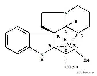 Molecular Structure of 25342-99-8 (2,20-Cycloaspidospermidine-3-carboxylicacid, (2a,3a,5a,12R,19a,20R)-(9CI))