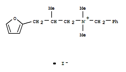 benzyl-[3-(furan-2-yl)-2-methylpropyl]-dimethylazanium iodide