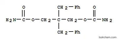 Molecular Structure of 25451-46-1 (2,2-dibenzylpropane-1,3-diyl dicarbamate)