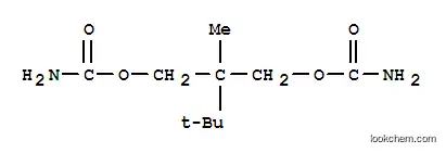 Molecular Structure of 25462-44-6 (Dicarbamic acid 2-tert-butyl-2-methyltrimethylene ester)