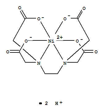 Nickelate(2-),[[N,N'-1,2-ethanediylbis[N-[(carboxy-kO)methyl]glycinato-kN,kO]](4-)]-, hydrogen (1:2), (OC-6-21)-