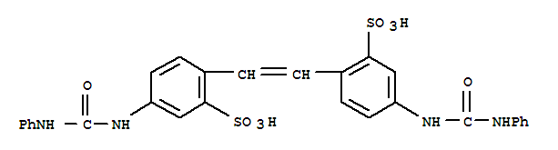 4,4'-bis(3-phenylureido)-2,2'-stilbenedisulphonic acid