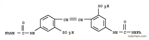 Molecular Structure of 25738-35-6 (4,4'-bis(3-phenylureido)-2,2'-stilbenedisulphonic acid)