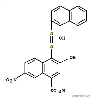 Molecular Structure of 25747-08-4 (2-HYDROXY-1-(1-HYDROXY-2-NAPHTHYLAZO)-6-NITRO-4-NAPHTHALENESULFONIC ACID)