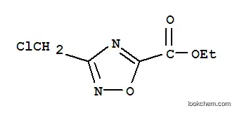 Molecular Structure of 25977-19-9 (3-CHLOROMETHYL-[1,2,4]OXADIAZOLE-5-CARBOXYLIC ACID ETHYL ESTER)