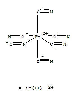 Ferrate(2-),pentakis(cyano-kC)nitrosyl-,cobalt(2+) (1:1), (OC-6-22)-