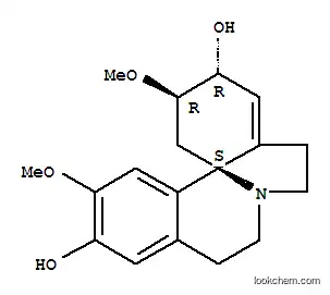 Molecular Structure of 26153-74-2 (Erythrinan-2,16-diol,1,6-didehydro-3,15-dimethoxy-, (2a,3b)- (9CI))