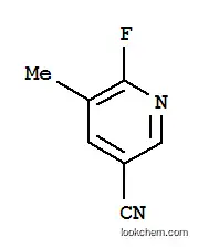 Molecular Structure of 261625-67-6 (5-CYANO-2-FLUORO-3-PICOLINE)