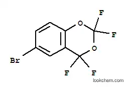 Molecular Structure of 261762-36-1 (6-BROMO-2,2,4,4-TETRAFLUORO-1,3-BENZODIOXANE)