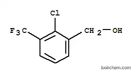Molecular Structure of 261763-20-6 (2-Chloro-3-(trifluoromethyl)benzyl alcohol)
