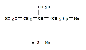 Butanedioic acid,2-decyl-, sodium salt (1:2) cas  26292-14-8