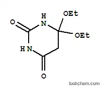 Molecular Structure of 26359-10-4 (2,4(1H,3H)-Pyrimidinedione,6,6-diethoxydihydro-)