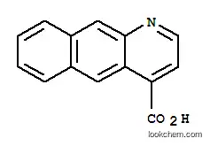 Molecular Structure of 2637-32-3 (Benzo[g]quinoline-4-carboxylicacid)