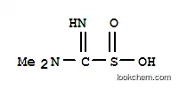 Molecular Structure of 263894-01-5 (Methanesulfinic acid, (dimethylamino)imino- (9CI))