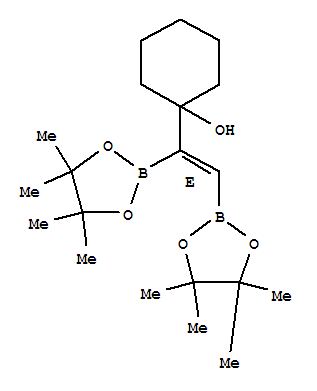 (E)-1-(1-Hydroxycyclohexyl)ethene-1;2-diboronic acid bis(pinacol) ester