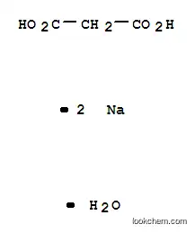 Molecular Structure of 26522-85-0 (MALONIC ACID DISODIUM SALT MONOHYDRATE)