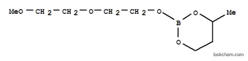 Molecular Structure of 26537-98-4 (1,3,2-Dioxaborinane,2-[2-(2-methoxyethoxy)ethoxy]-4-methyl-)