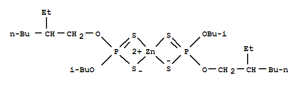 Zinc,bis[O-(2-ethylhexyl) O-(2-methylpropyl) phosphorodithioato-kS,kS']-, (T-4)-