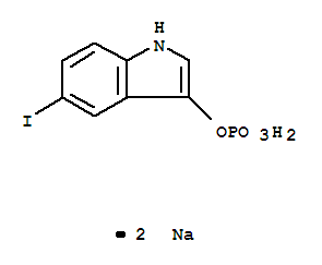 Phosphoric acid,mono(5-iodoindol-3-yl) ester, disodium salt (8CI) cas  26840-59-5