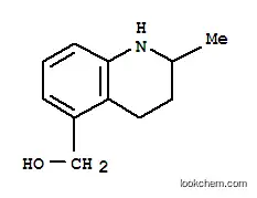 Molecular Structure of 268541-34-0 (5-Quinolinemethanol,1,2,3,4-tetrahydro-2-methyl-)