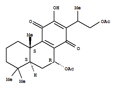 1,4-Phenanthrenedione,10-(acetyloxy)-2-[2-(acetyloxy)-1-methylethyl]-4b,5,6,7,8,8a,9,10-octahydro-3-hydroxy-4b,8,8-trimethyl-,(4bS,8aS,10R)-