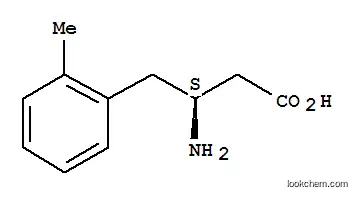 Molecular Structure of 270062-89-0 ((S)-3-AMINO-4-(2-METHYLPHENYL)BUTANOIC ACID HYDROCHLORIDE)