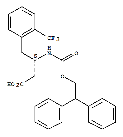 Fmoc-S-3-Amino-4-(2-trifluoromethyl-phenyl)-butyric acid