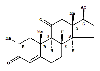 Pregn-4-ene-3,11,20-trione,2-methyl-, (2a)-(9CI)
