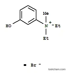 Molecular Structure of 27068-06-0 (N,N-diethyl-3-hydroxy-N-methylanilinium bromide)