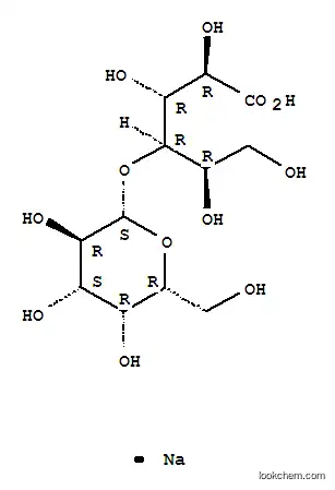 Molecular Structure of 27297-39-8 (Sodium lactobionate)