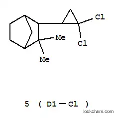 Molecular Structure of 27323-30-4 (1,3,4,5,5-pentachloro-3-(2,2-dichlorocyclopropyl)-2,2-dimethylbicyclo[2.2.1]heptane)