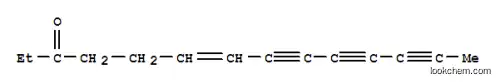 Molecular Structure of 2739-59-5 ((6Z)-tetradec-6-ene-8,10,12-triyn-3-one)
