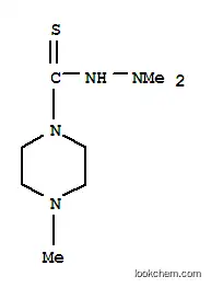 Molecular Structure of 27586-98-7 (1-Piperazinecarbothioicacid, 4-methyl-, 2,2-dimethylhydrazide)