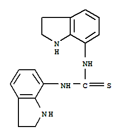 Thiourea,N,N'-bis(2,3-dihydro-1H-indol-7-yl)-