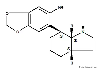 Molecular Structure of 27665-45-8 (1H-Indole,octahydro-7-(6-methyl-1,3-benzodioxol-5-yl)-, (3aS,7S,7aR)-)