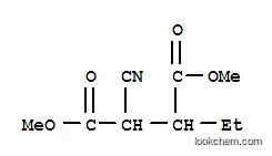 Butanedioic acid, 2-cyano-3-ethyl-, dimethyl ester (9CI)