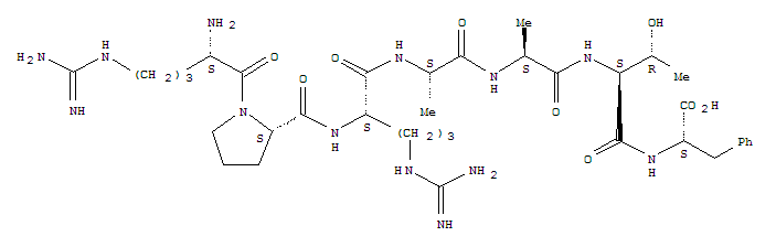 L-Phenylalanine,L-arginyl-L-prolyl-L-arginyl-L-alanyl-L-alanyl-L-threonyl-