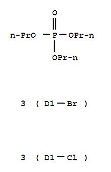 1-Propanol,bromochloro-, phosphate (3:1)