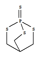 2,6,7-TRITHIA-1-PHOSPHABICYCLO[2.2.2]- OCTANE,1-SULFIDE