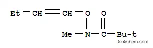 Molecular Structure of 279671-14-6 (Propanamide,  N-(1-butenyloxy)-N,2,2-trimethyl-  (9CI))