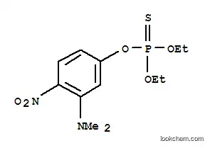Molecular Structure of 2799-95-3 (O-[3-(dimethylamino)-4-nitrophenyl] O,O-diethyl phosphorothioate)