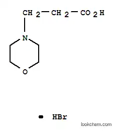 Molecular Structure of 28025-77-6 (3-MORPHOLINOPROPANOIC ACID HYDRBROMIDE SALT)