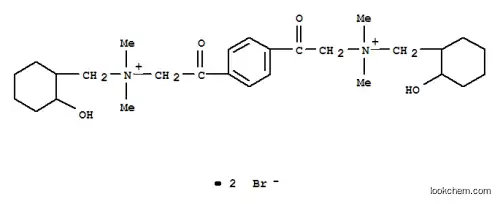 Molecular Structure of 28043-32-5 (1,4-Benzenediethanaminium,N1,N4-bis[(2-hydroxycyclohexyl)methyl]-N1,N1,N4,N4-tetramethyl-b1,b4-dioxo-, bromide (1:2))