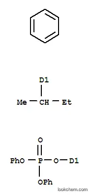 Molecular Structure of 28109-02-6 (2-(butan-2-yl)phenyl diphenyl phosphate)