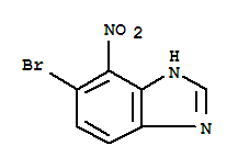5-Bromo-4-nitro-1H-benzimidazole cas  281190-51-0