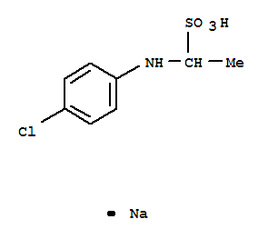 Ethanesulfonic acid,1-[(4-chlorophenyl)amino]-, sodium salt (1:1) cas  28147-48-0