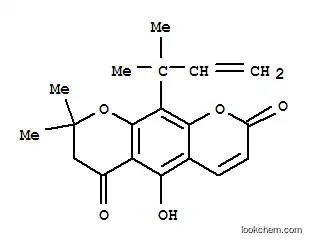 Molecular Structure of 28384-44-3 (Clausenidin)