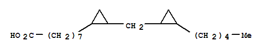 2-[(2-Pentylcyclopropyl)methyl]cyclopropaneoctanoic acid